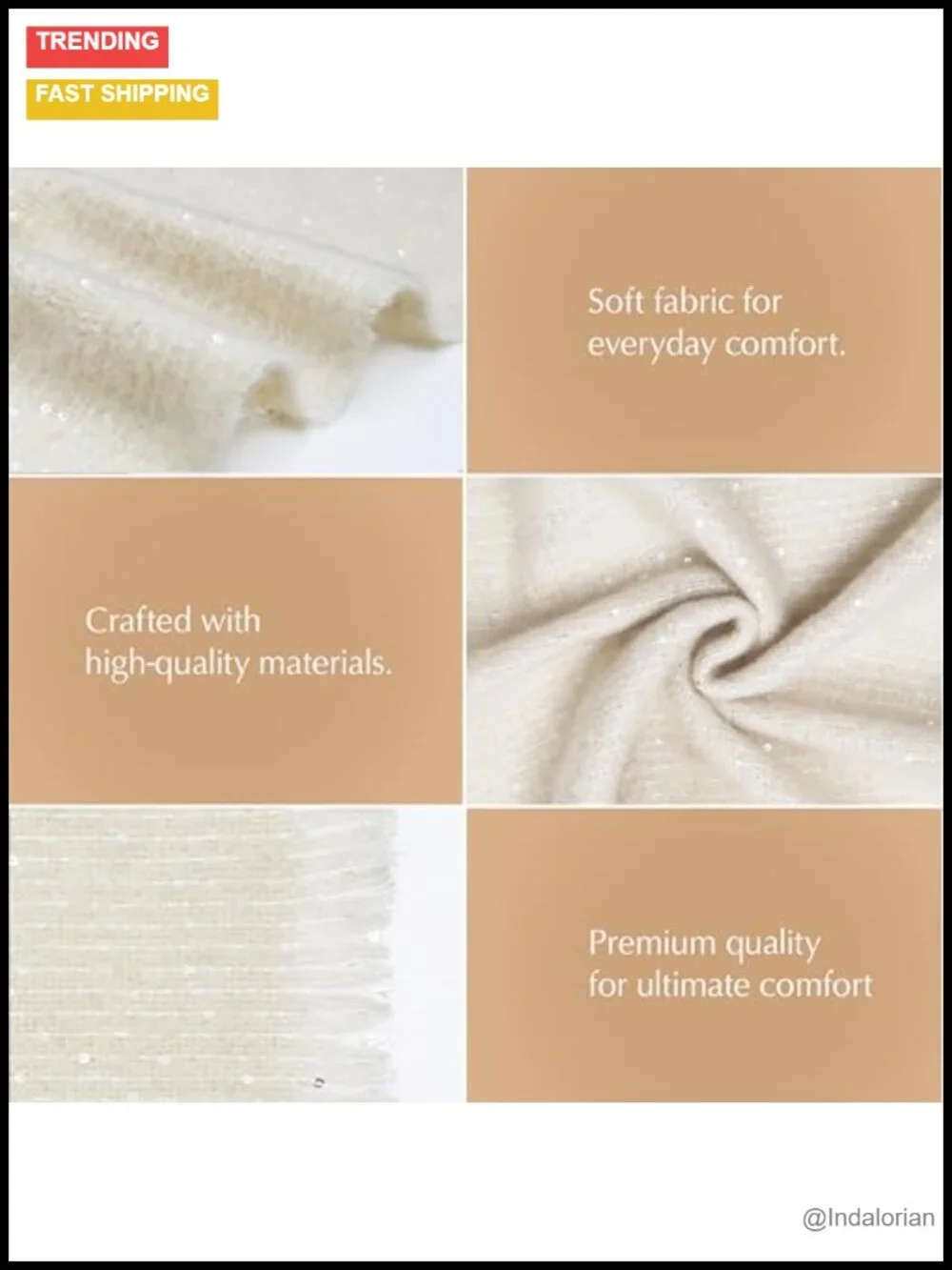 Soft Polyester Winter Scarf & Wrap, Blanket Scarf for Women, Versatile Shawl